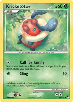 Kricketot 86 — Mysterious Treasures