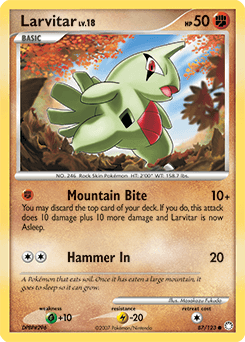 Larvitar 87/123 — Tesouros Misteriosos