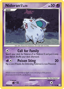 Nidoran ♀ 91 — Mysterious Treasures