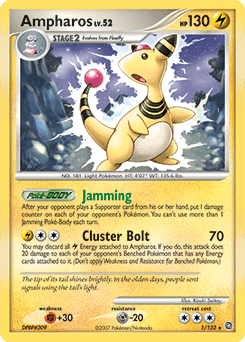 Ampharos 1/132 — Maravilhas Secretas
