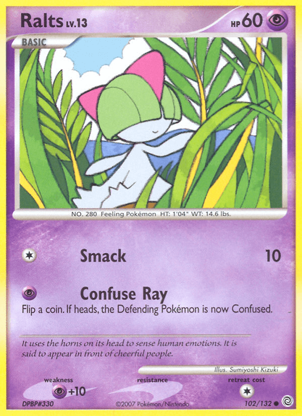 Carta Ralts 102/132 do set Secret Wonders — Pokémon TCG | Bynx