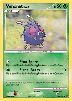 Venonat 116 — Secret Wonders