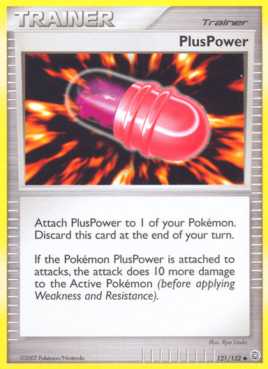 Carta PlusPower 121/132 do set Secret Wonders — Pokémon TCG | Bynx