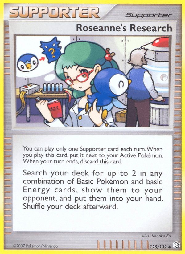 Carta Roseanne's Research 125/132 do set Secret Wonders — Pokémon TCG | Bynx