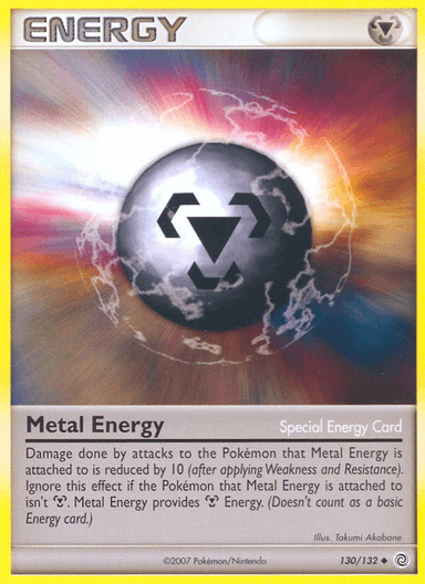 Carta Metal Energy 130/132 do set Secret Wonders — Pokémon TCG | Bynx