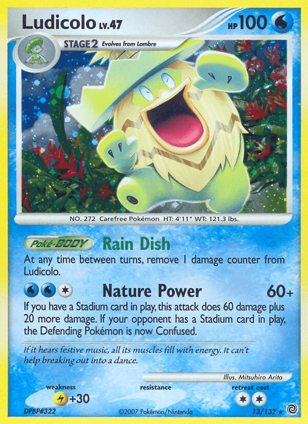 Carta Ludicolo 13/132 do set Secret Wonders — Pokémon TCG | Bynx