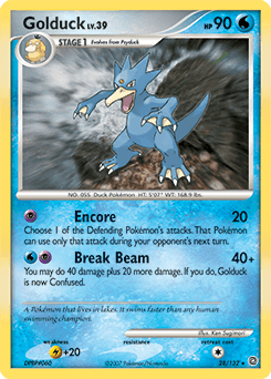Golduck 28 — Secret Wonders