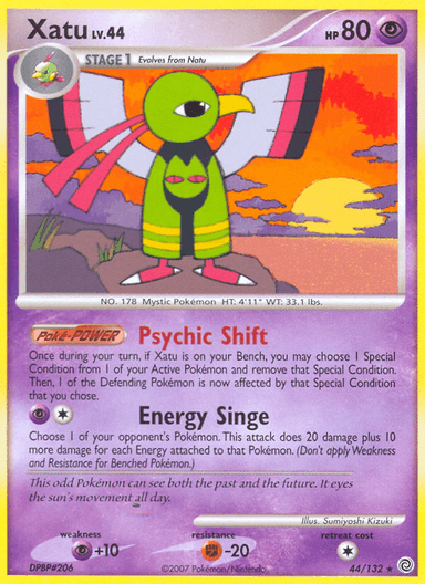 Carta Xatu 44/132 do set Secret Wonders — Pokémon TCG | Bynx
