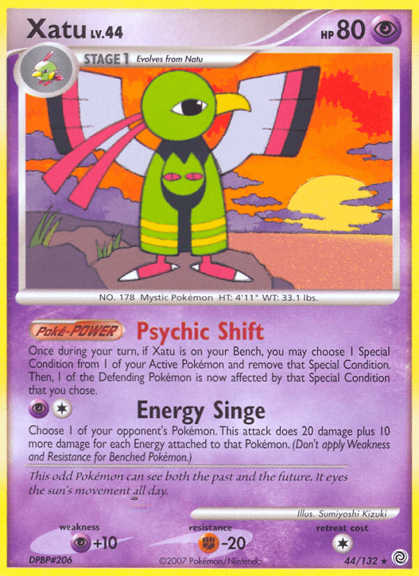 Carta Xatu 44/132 do set Secret Wonders — Pokémon TCG | Bynx