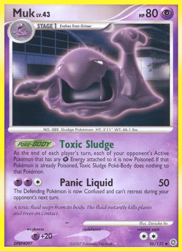 Carta Muk 56/132 do set Secret Wonders — Pokémon TCG | Bynx