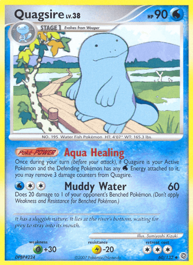 Carta Quagsire 60/132 do set Secret Wonders — Pokémon TCG | Bynx