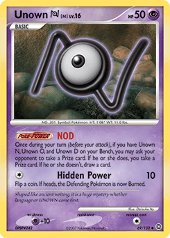 Unown [N] 69 — Secret Wonders