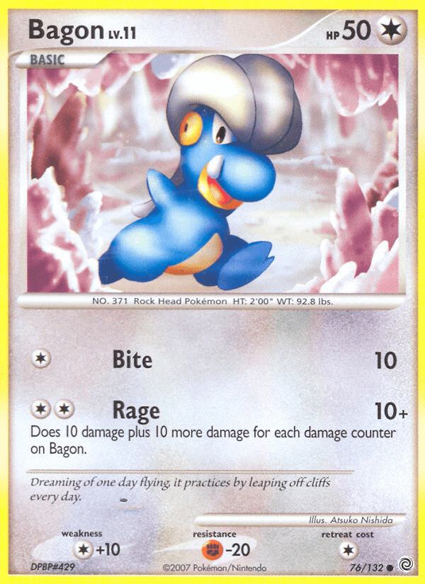 Carta Bagon 76/132 do set Secret Wonders — Pokémon TCG | Bynx
