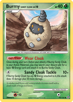 Burmy Sandy Cloak 79/132 — Maravilhas Secretas