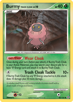 Burmy Trash Cloak 80/132 — Maravilhas Secretas