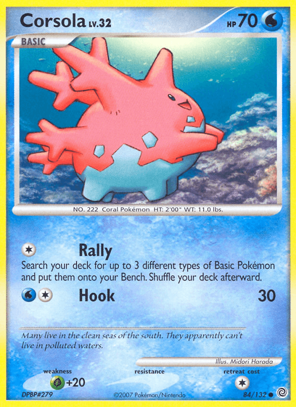 Carta Corsola 84/132 do set Secret Wonders — Pokémon TCG | Bynx