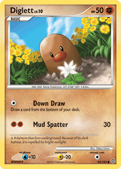Diglett 85/132 — Maravilhas Secretas