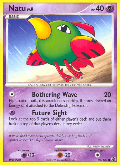 Carta Natu 96/132 do set Secret Wonders — Pokémon TCG | Bynx