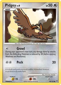 Pidgey 99/132 — Maravilhas Secretas