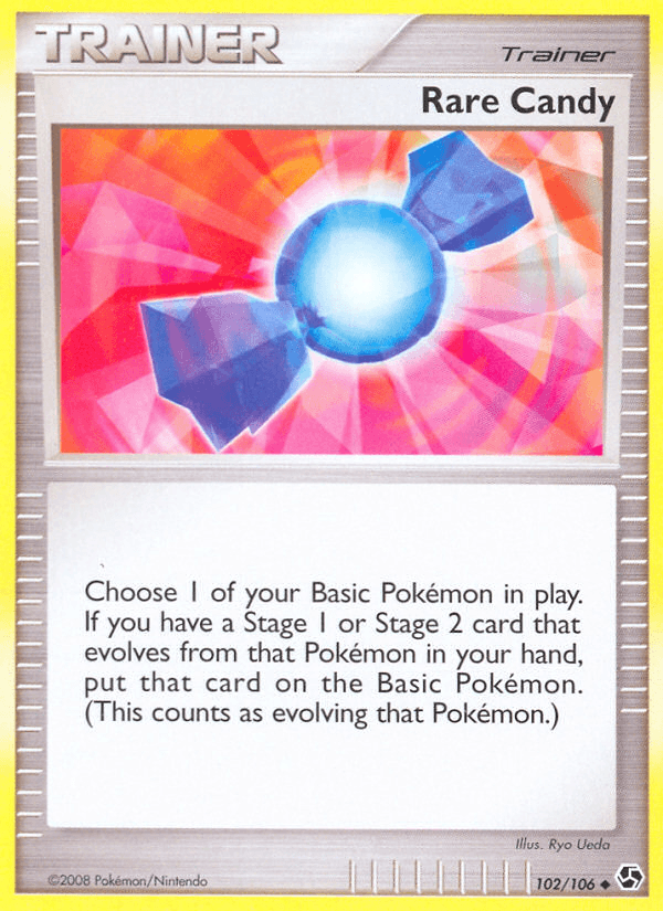 Carta Rare Candy 102/106 do set Great Encounters — Pokémon TCG | Bynx