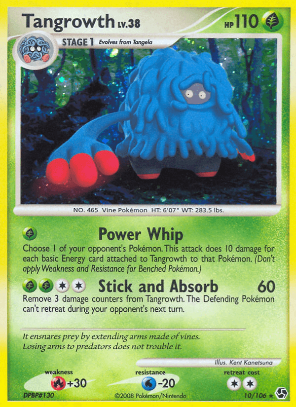 Carta Tangrowth 10/106 do set Great Encounters — Pokémon TCG | Bynx