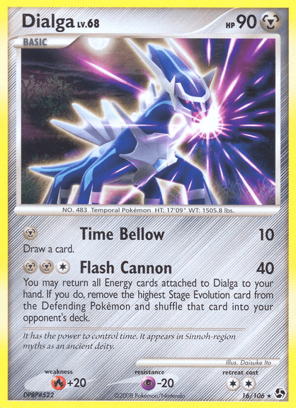 Carta Dialga 16/106 do set Great Encounters — Pokémon TCG | Bynx