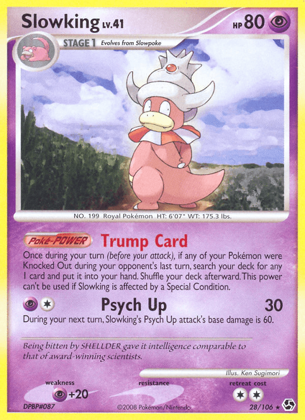 Carta Slowking 28/106 do set Great Encounters — Pokémon TCG | Bynx