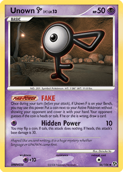 Unown [F] 56 — Great Encounters