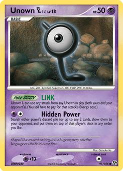 Unown [L] 91 — Great Encounters