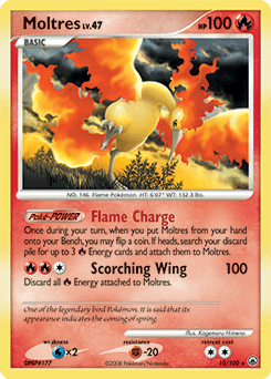 Moltres 10/100 — Majestic Dawn
