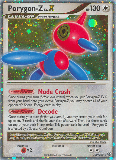Carta Porygon-Z LV.X 100/100 do set Majestic Dawn — Pokémon TCG | Bynx