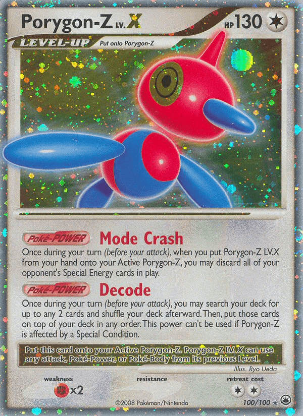 Carta Porygon-Z LV.X 100/100 do set Majestic Dawn — Pokémon TCG | Bynx