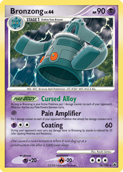 Bronzong 16/100 — Majestic Dawn
