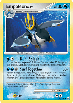 Empoleon 17/100 — Majestic Dawn