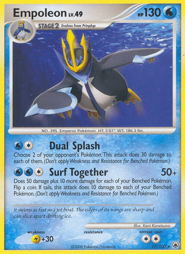 Carta Empoleon 17/100 do set Majestic Dawn — Pokémon TCG | Bynx