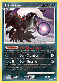Darkrai 3/100 — Majestic Dawn