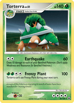 Torterra 30/100 — Majestic Dawn