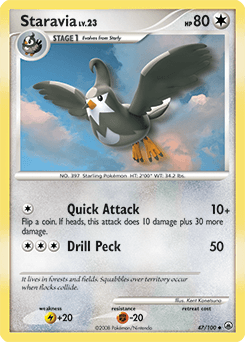Staravia 47/100 — Majestic Dawn
