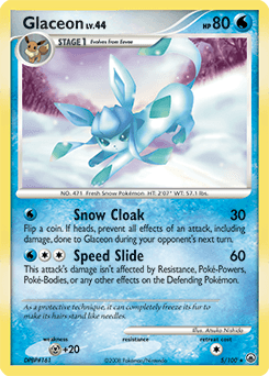 Glaceon 5/100 — Majestic Dawn