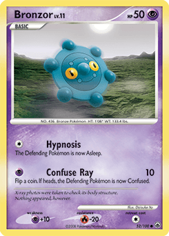 Bronzor 52/100 — Majestic Dawn