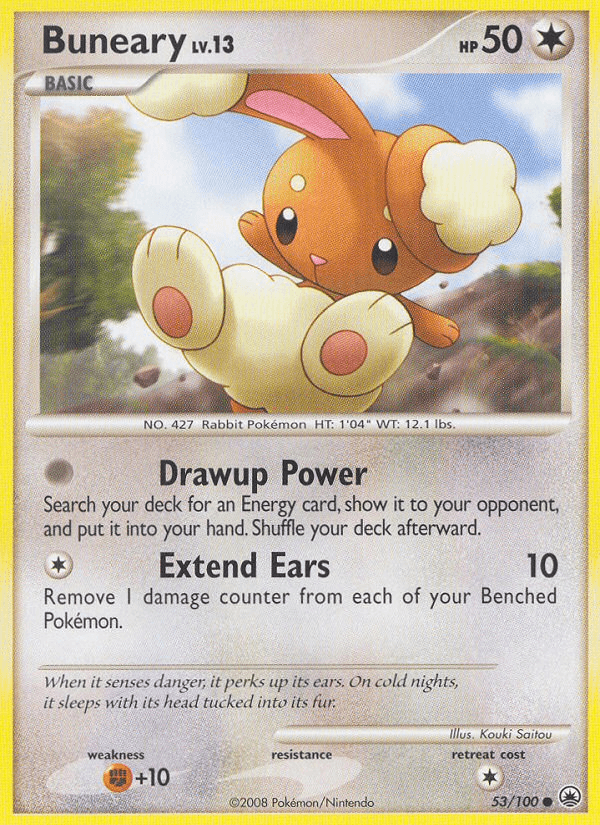 Carta Buneary 53/100 do set Majestic Dawn — Pokémon TCG | Bynx