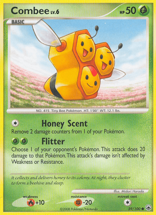 Carta Combee 59/100 do set Majestic Dawn — Pokémon TCG | Bynx