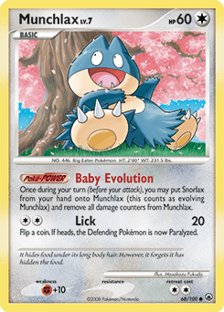 Munchlax 68/100 — Majestic Dawn