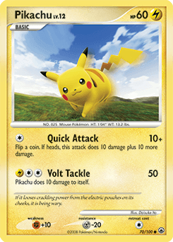 Pikachu 70 — Majestic Dawn