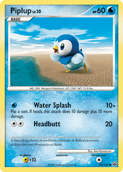 Piplup 71/100 — Majestic Dawn