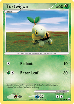 Turtwig 77/100 — Majestic Dawn