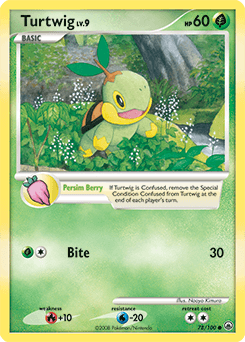 Turtwig 78/100 — Majestic Dawn