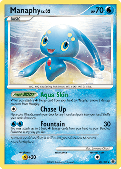 Manaphy 8/100 — Majestic Dawn