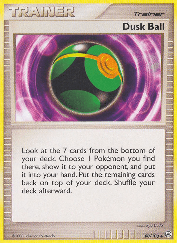 Carta Dusk Ball 80/100 do set Majestic Dawn — Pokémon TCG | Bynx