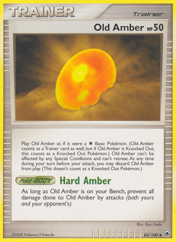 Carta Old Amber 84/100 do set Majestic Dawn — Pokémon TCG | Bynx